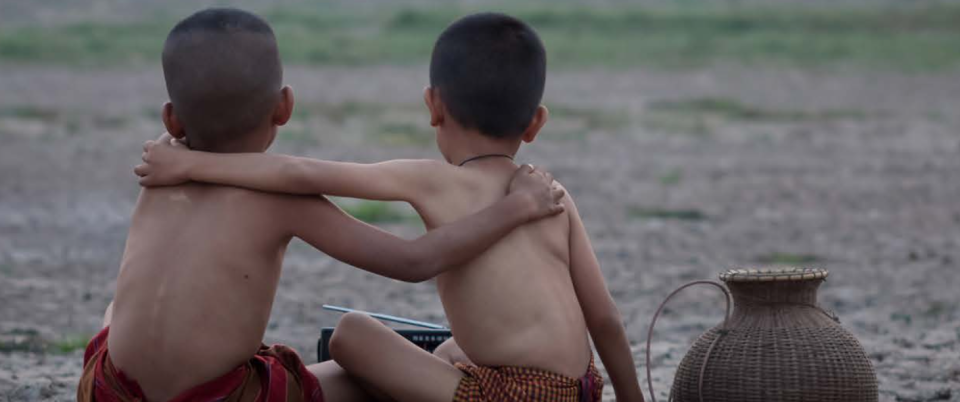 Children with drought